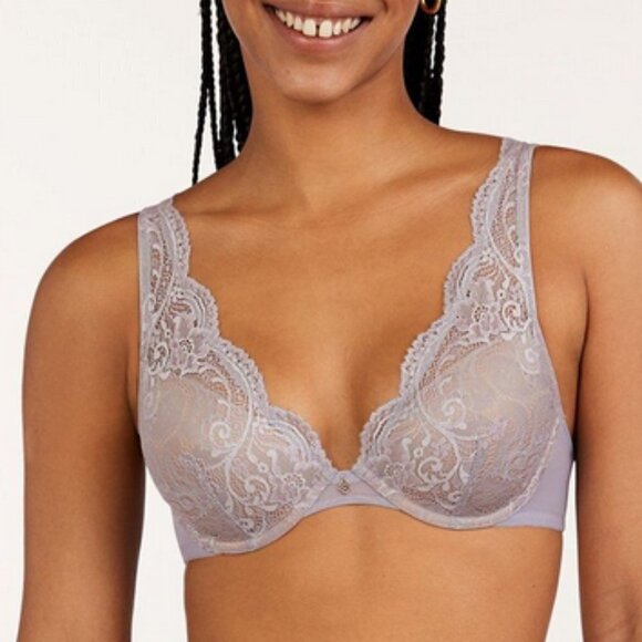 ThirdLove Lace Bra in Lavender - Picture 1 of 8